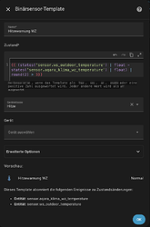 Template Binary Sensor