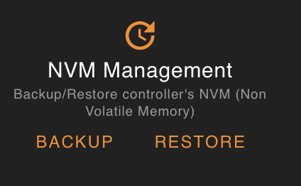 ZWaveJS UI - NVM Management